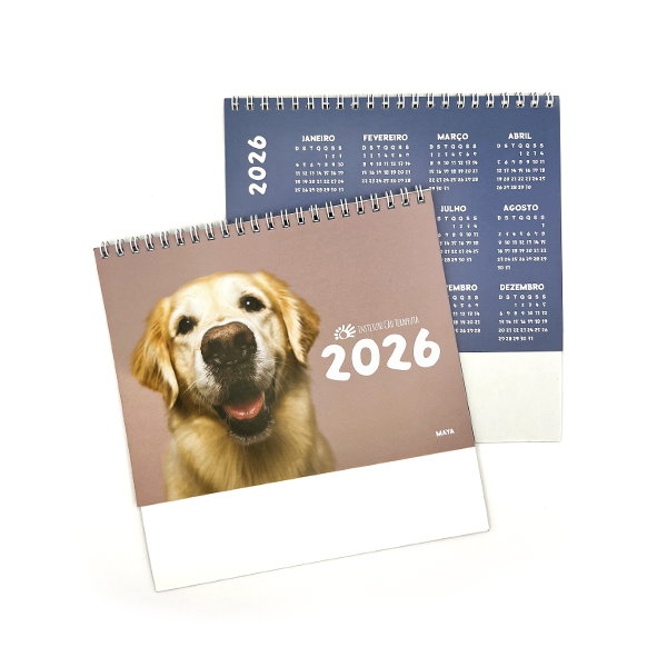 Calendário de Mesa 2026